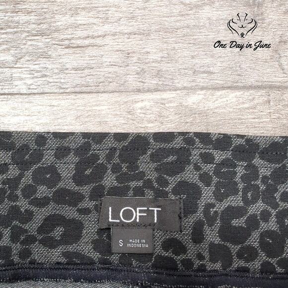 Loft Cheetah Leggings Size S - Picture 2 of 6